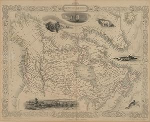 J. Rapkin - 1849 Engraving, Map of British America