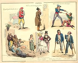 Imagen del vendedor de Henry Thomas Alken (1785-1851) - Early 19th Century Etching, Popular Songs XIII a la venta por Sulis Fine Art