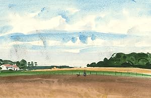 Seller image for Ronald Olley (b.1923) - Mid 20th Century Watercolour, Country Walk for sale by Sulis Fine Art