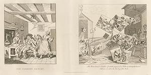 Seller image for Thomas Cook after Hogarth - 1802 Engraving, The Battle of the Pictures for sale by Sulis Fine Art