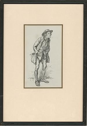 Attrib. Gordon Browne RI, RBA (1858-1932) - c.1913 Pen & Ink Drawing, Mr. Craig