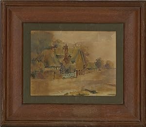 Bild des Verkufers fr James Dearden - Early 20th Century Watercolour, Small Cottage zum Verkauf von Sulis Fine Art