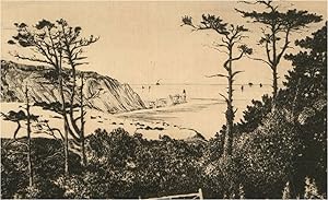 Early 20th Century Etching - The Needles from Alum Bay