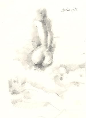 Seller image for Peter Collins ARCA - Four 1983 Charcoal Drawings, Square Studies II for sale by Sulis Fine Art