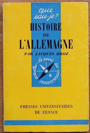 Seller image for Histoire de l'Allemagne for sale by Aberbroc