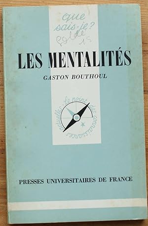 Image du vendeur pour Les mentalits mis en vente par Aberbroc