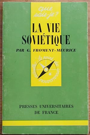 Seller image for La vie sovitique for sale by Aberbroc