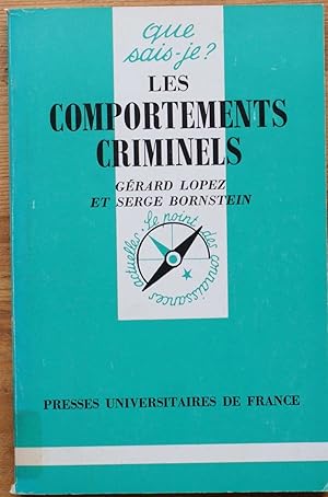 Seller image for Les comportements criminels for sale by Aberbroc