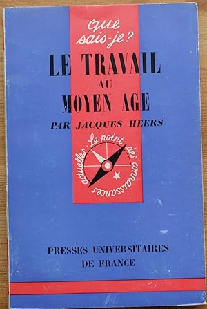 Le travail au Moyen Age