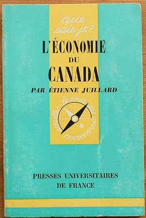 Seller image for L'conomie du Canada for sale by Aberbroc