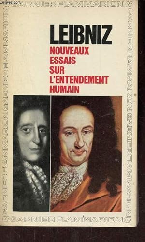 Seller image for Nouveaux essais sur l'entendement humain - Collection GF n92. for sale by Le-Livre