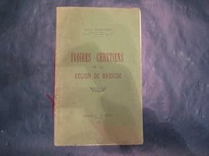 Seller image for Ivoires chrtiens de la rgion de Brioude. for sale by LE MUSEE DU LIVRE