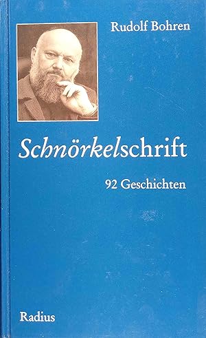 Schnörkelschrift : 90 Geschichten.