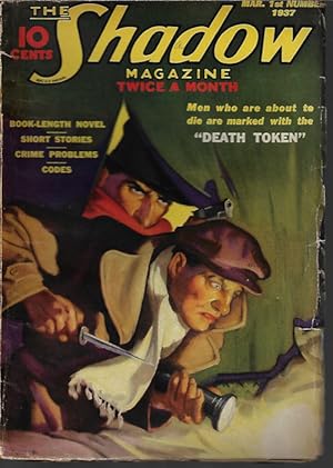 Seller image for THE SHADOW: March, Mar. 1, 1937 ("Death Token") for sale by Books from the Crypt