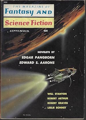 Seller image for The Magazine of FANTASY AND SCIENCE FICTION (F&SF): September, Sept. 1959 for sale by Books from the Crypt