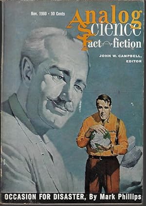 Image du vendeur pour ANALOG Science Fact & Fiction: November, Nov. 1960 mis en vente par Books from the Crypt