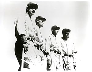 LOU GEHRIG, BOB MEUSEL, TONY LAZZERI, BABE RUTH "MURDERER'S ROW" PHOTO 8'' x 10'' inch Photograph