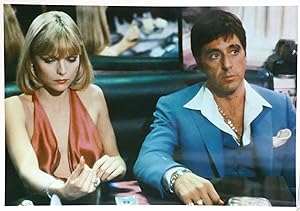 AL PACINO, MICHELLE PFEIFFER "SCARFACE" (1983) PHOTO 2 OF 7 8'' x 10'' inch Photograph