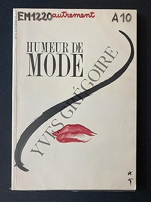 Bild des Verkufers fr AUTREMENT-N62-SEPTEMBRE 1984-HUMEUR DE MODE zum Verkauf von Yves Grgoire