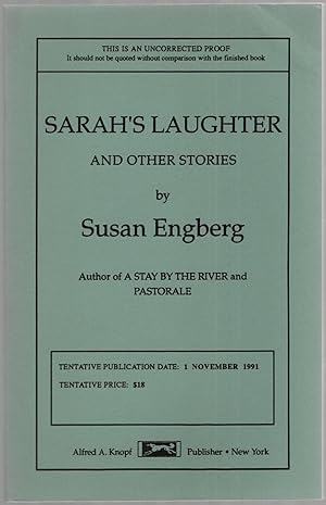 Seller image for Sarah's Laughter and other stories for sale by Between the Covers-Rare Books, Inc. ABAA
