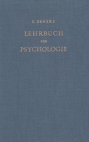 Bild des Verkufers fr Lehrbuch der Psychologie als Naturwissenschaft zum Verkauf von Fundus-Online GbR Borkert Schwarz Zerfa