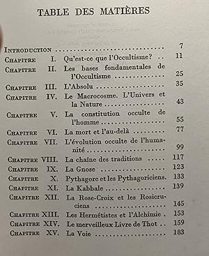 L'occultisme pour tous ou la science des magies dévoilée