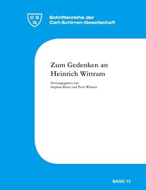 Seller image for Zum Gedenken an Heinrich Wittram for sale by AHA-BUCH GmbH