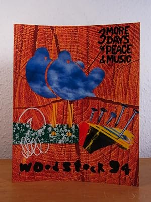 Bild des Verkufers fr Woodstock 94. 3 More Days of Peace Music zum Verkauf von Antiquariat Weber