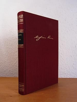 Seller image for Ausgewhlte Werke in einem Band (Die Bibliothek Deutscher Klassiker) for sale by Antiquariat Weber