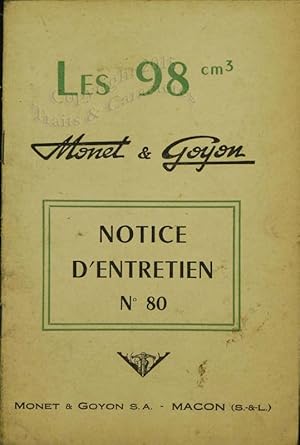 Notice d'entretien n° 80.