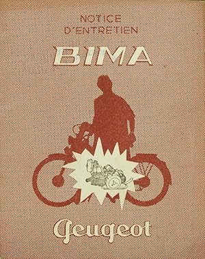 Notice d'entretien du cyclomoteur Bima Peugeot.