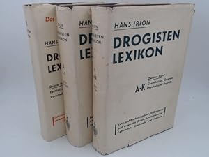 2 Bände in 3 Büchern zusammen - Drogisten Lexikon. Ein Lehr- und Nachschlagebuch für Drogisten un...