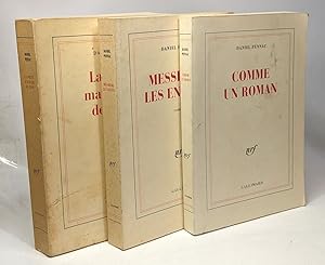 Seller image for Comme un roman + Messieurs les enfants + La petite marchande de prose ---- 3 livres for sale by crealivres