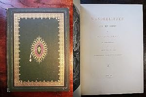 Bild des Verkufers fr Wanderlieder aus den Alpen. Mit Randzeichnungen von Johann Stauffacher und einem Holzschnitt nach dem Gemlde von Ernst Heyn zum Verkauf von Rudi Euchler Buchhandlung & Antiquariat