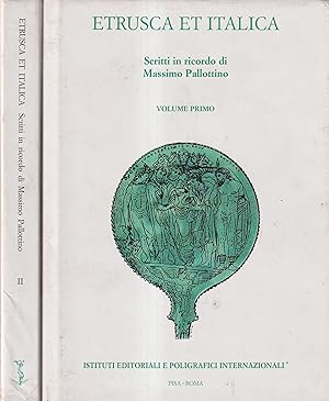 Etrusca et Italica. Scritti in ricordo di Massimo Pallottino - 2 volumi