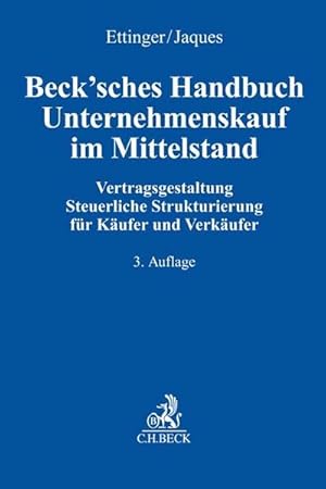 Bild des Verkufers fr Beck'sches Handbuch Unternehmenskauf im Mittelstand zum Verkauf von AHA-BUCH GmbH