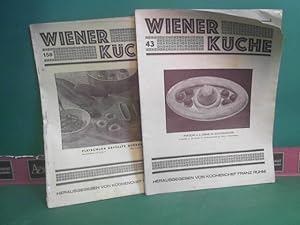 Wiener Küche - Illustrierte Monatsschrift über Küche und Kochen. vorhanden sind Heft: 43, 56,58, ...