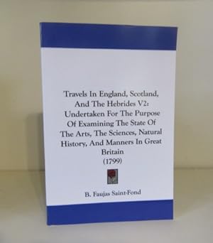 Immagine del venditore per Travels in England, Scotland and the Hebrides Volume Two venduto da BRIMSTONES