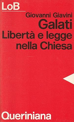 Image du vendeur pour Galati. Libert e legge nella Chiesa mis en vente par Messinissa libri