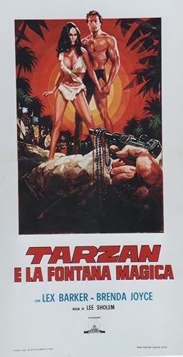 "TARZAN ET LA FONTAINE MAGIQUE (TARZAN'S MAGIC FOUNTAIN)" / TARZAN E LA FONTANA MAGICA / affiche ...