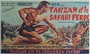 "TARZAN ET LE SAFARI PERDU (TARZAN & THE LOST SAFARI)" / Réalisé par Bruce HUMBERSTONE en 1957 av...