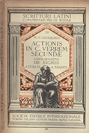 Bild des Verkufers fr Actionis in C. Verrem secundae - Liber Quartus de Signis zum Verkauf von Biblioteca di Babele