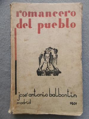 Seller image for ROMANCERO DEL PUEBLO. for sale by Auca Llibres Antics / Yara Prez Jorques