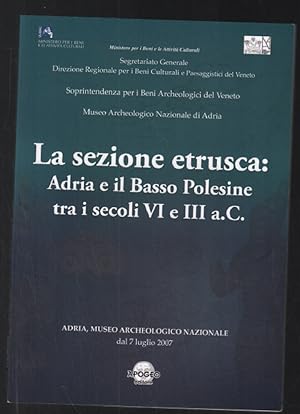 La sezione etrusca : adria e il basso Polesine tra i secoli VI e III a.C