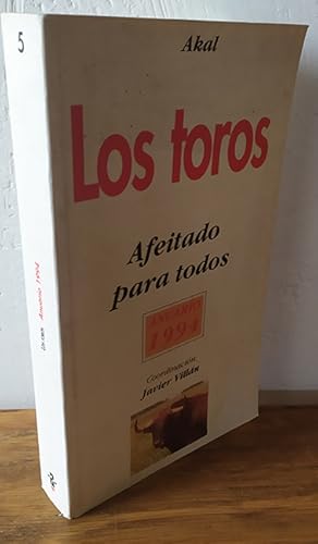 Bild des Verkufers fr LOS TOROS. Afeitado para todos. Anuario 1994 zum Verkauf von EL RINCN ESCRITO