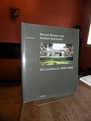 Imagen del vendedor de Marcel Breuer und Herbert Beckhard: Die Landhuser 1945 - 1984. a la venta por Antiquariat Floeder