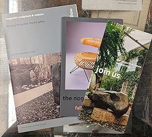 Three informational brochures from the Noguchi Museum