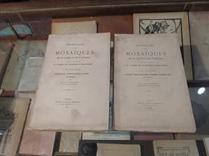 Imagen del vendedor de Inventaire des Mosaques de la Gaule et de l'Afrique.- Tome II. Afrique proconsulaire ( Tunisie ).- Tome III. Afrique proconsulaire, Numidie, Maurtanie ( Algrie ). a la venta por Librairie FAUGUET