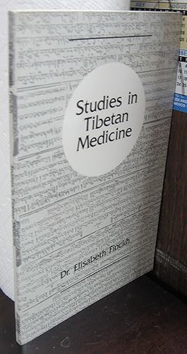 Immagine del venditore per Studies in Tibetan Medicine venduto da Atlantic Bookshop