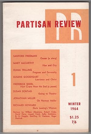 Immagine del venditore per Partisan Review, Volume 31, Number 1 (XXXI; Winter 1964) - contains Susan Sontag's uncollected essay Going to Theater venduto da Philip Smith, Bookseller